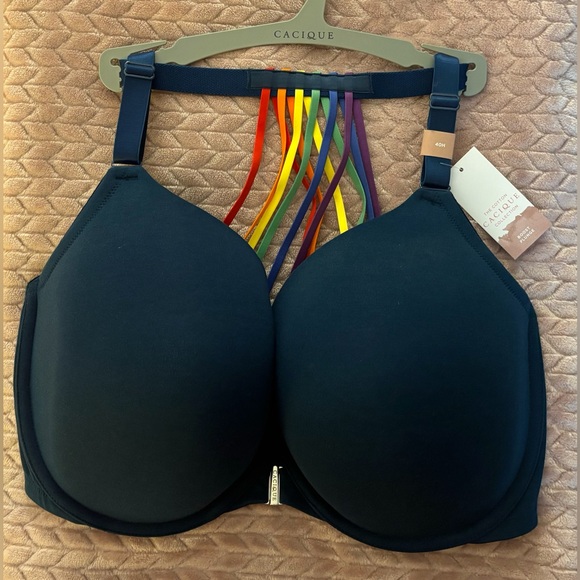 Cacique Rainbow 🌈 Pride Bra Size 40H - Picture 3 of 3